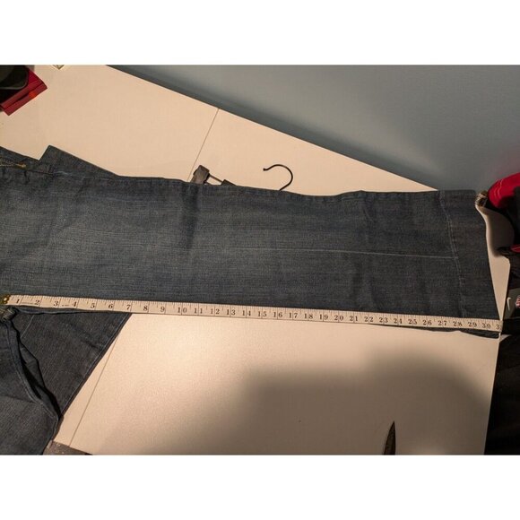 Vintage GAP Womens Denim 70s Flare Bootcut Bell Bottom 30x31 Size 6 - Picture 10 of 10